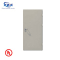 double fire doors 90mins fireproof time emergency steel fire exit door with panic bar